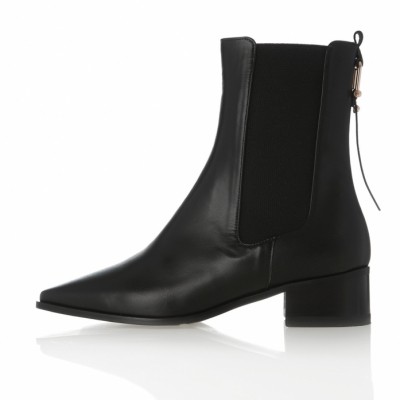 Square Point Chelsea boots MD20FW1073-Black