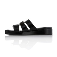 Strap Platform Slider Sandals MD1108s Black