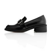 MD1109f Buckle Classic Loafer_Black